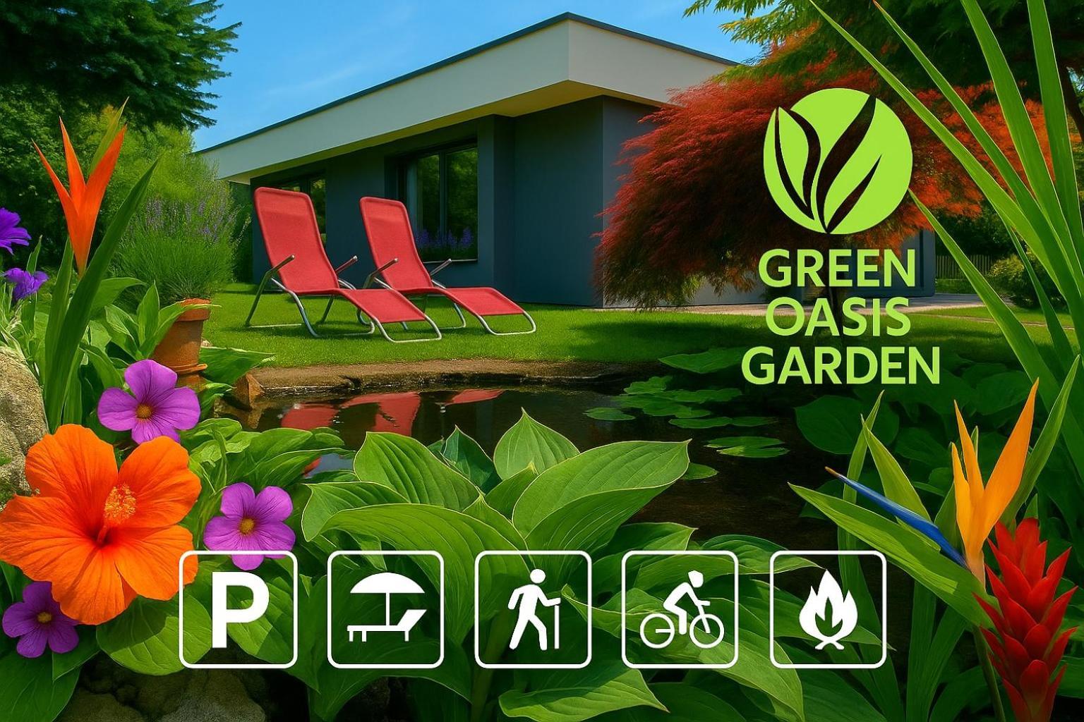Green Oasis Garden Sencur Exterior foto