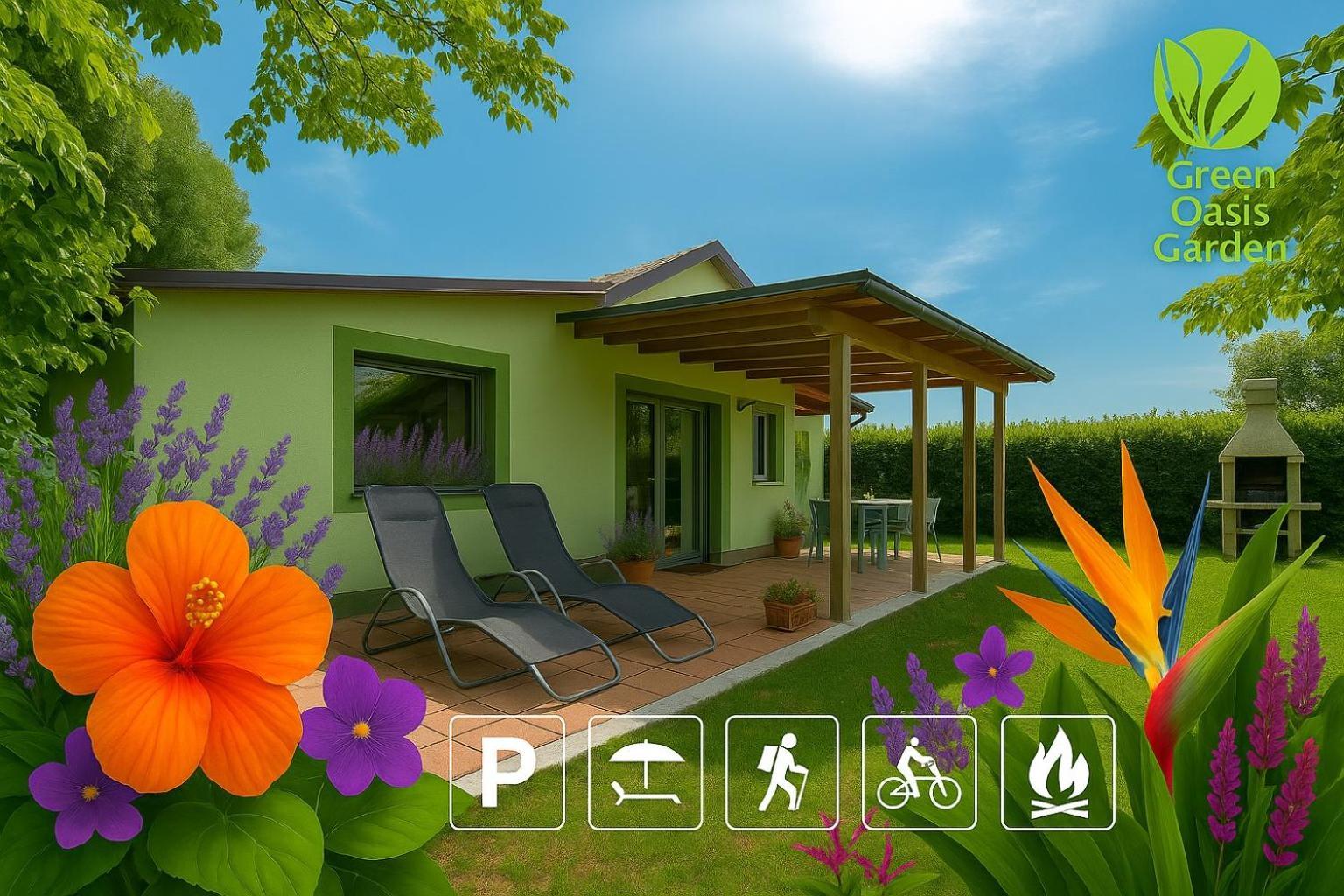 Green Oasis Garden Sencur Exterior foto